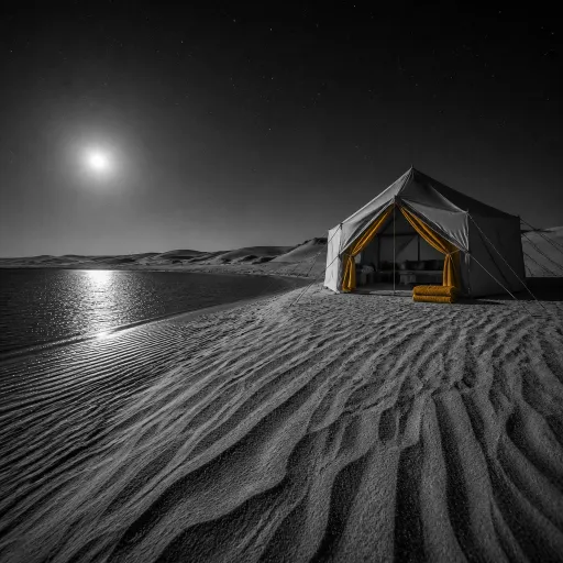 Khor Al Adaid by night: the inland-sea camping trip luxury hotels are curating