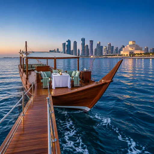 A dhow at dusk: the private evening on Doha Bay that concierges quietly arrange