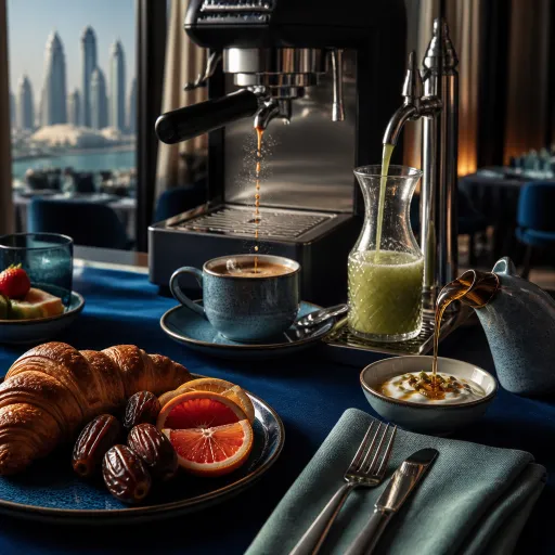 How Doha's hotel breakfast tables became a destination of their own